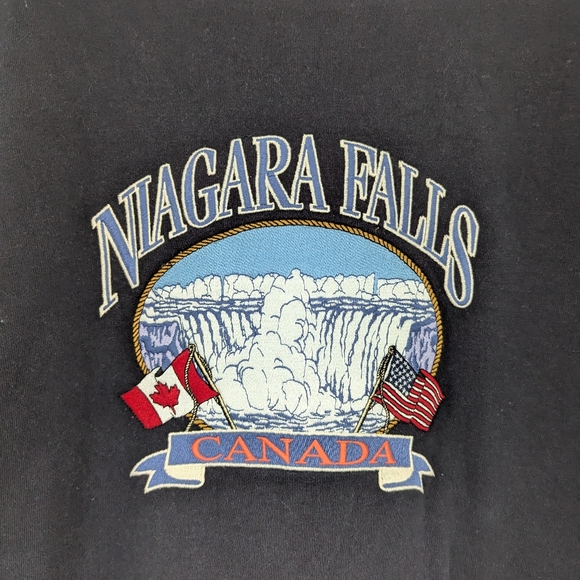 Brandy Melville John Galt Niagara Falls Canada Crewneck Sweatshirt One Size - Picture 2 of 5